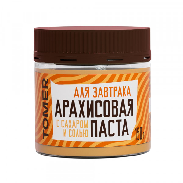 №1 Фабрика Томер   Арахисовая паста, 150г в Михайловке