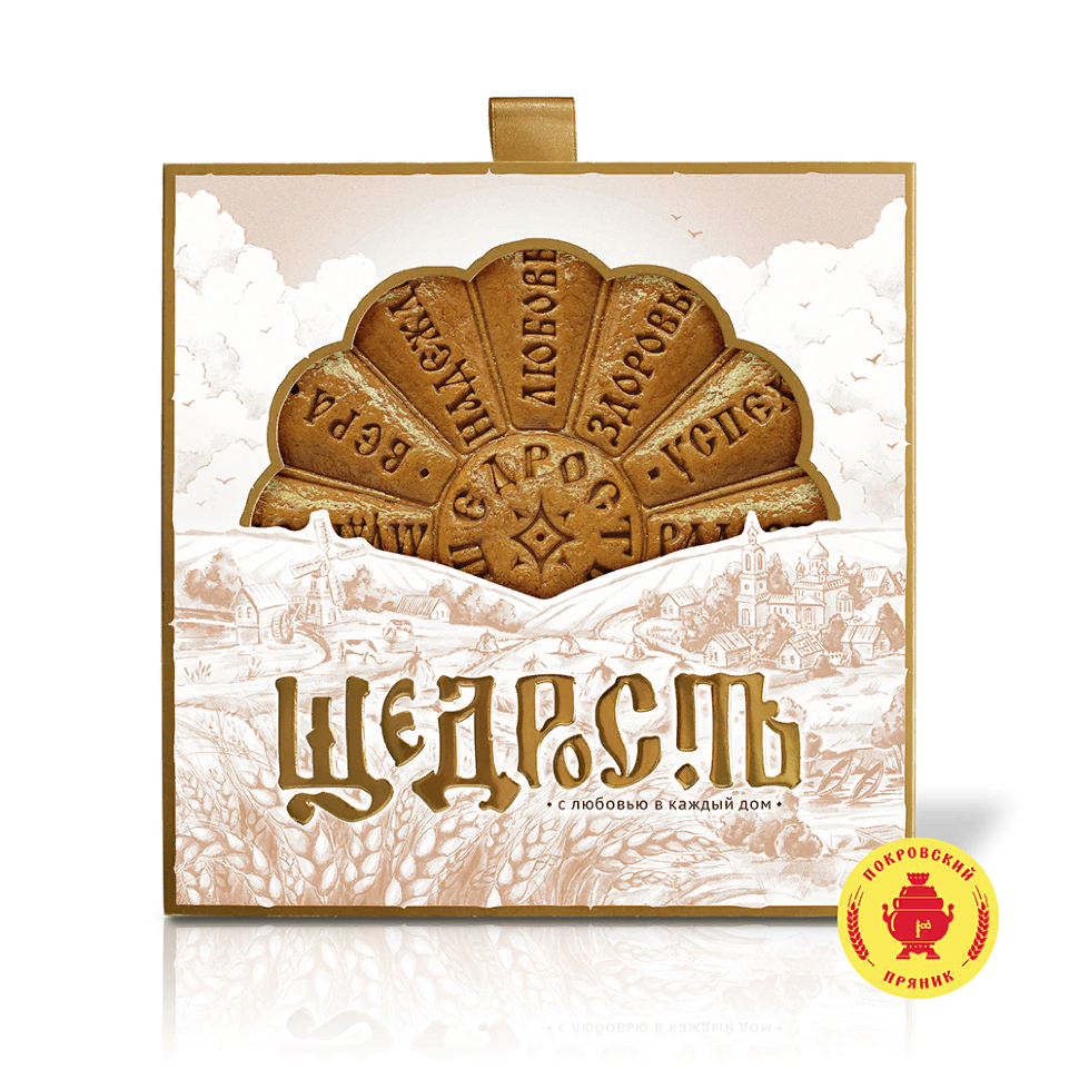  Пряник 700г "Щедрость" (в подарочной упаковке)  в Михайловке