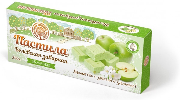 №1 Заварная пастила "Яблочная" 250г  в Михайловке