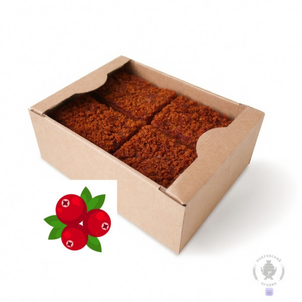 №3 Пряник 1кг с фруктовой начинкой Брусника в Михайловке
