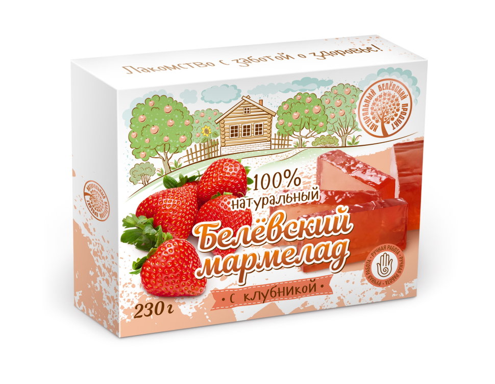  Мармелад белевский "Клубника" 230г в Михайловке