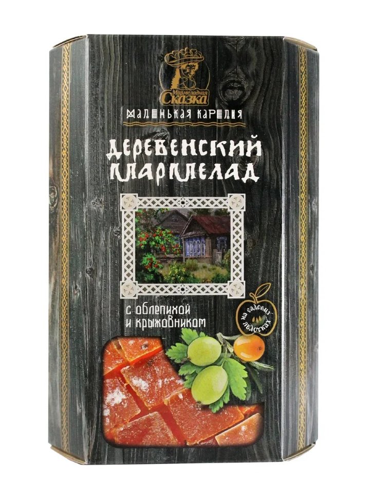  Мармелад деревенский "С крыжовником и облепихой" 300г в Михайловке